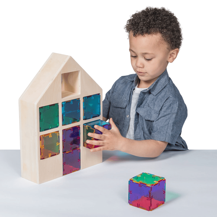 Polydron Crystal - Colour Mixing House, 49 pcs