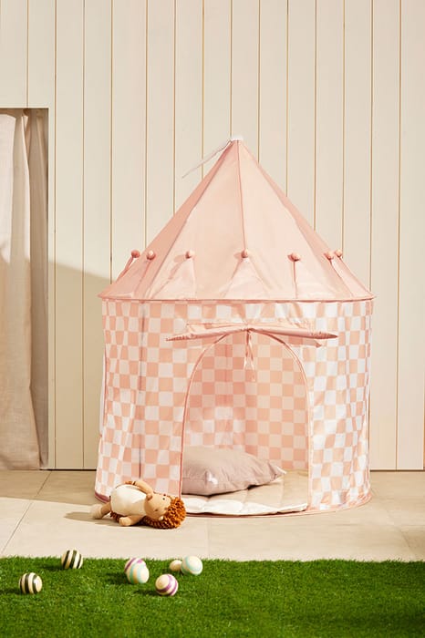 Play Tent - Pink Checks