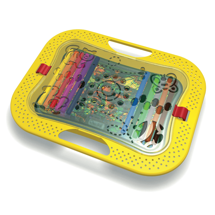 Drawing Stencils incl. Markers - Farm