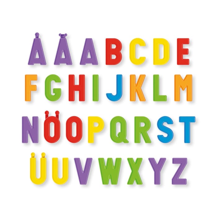 2-in-1 Magnetic Board with Letters