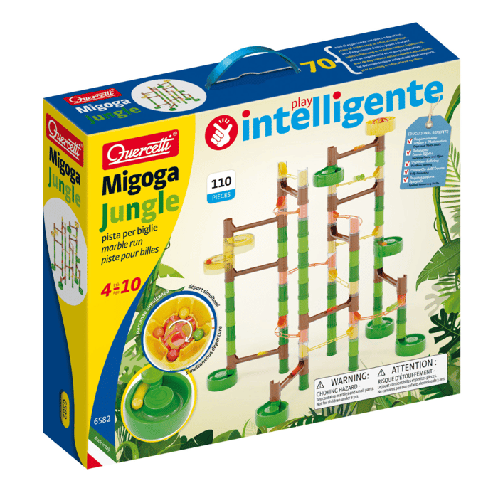 Quercetti Migoga Jungle Marble Run, 108 pcs