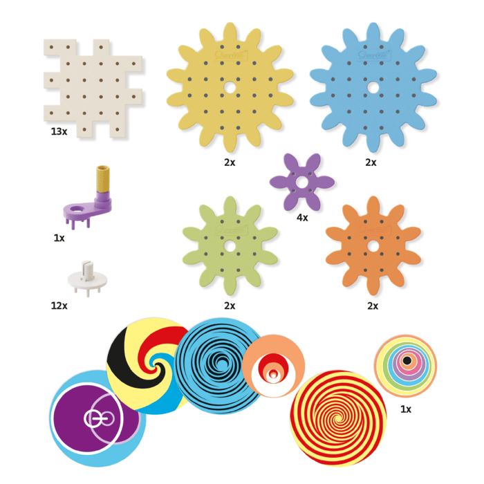 Kaleido Gears Eco Gears Game - Pastel