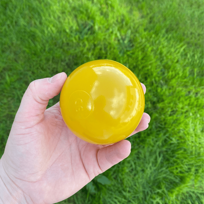 Ball Pit Balls Ø7 cm - Mustard Yellow, 100 pcs