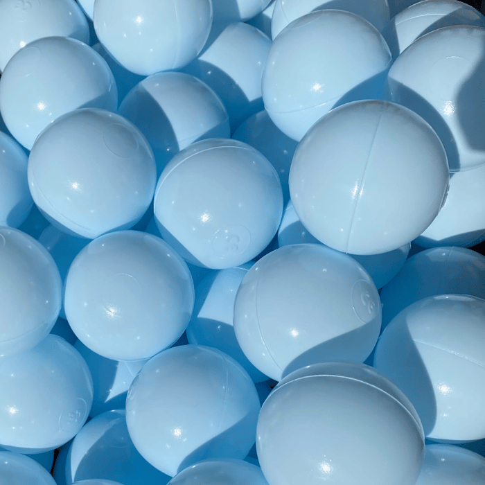 Ball Pit Balls Ø7 cm - Baby Blue, 100 pcs