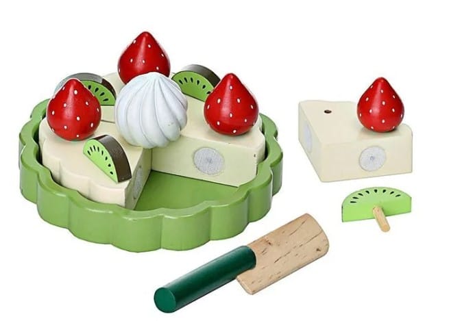 Play Food - Strawberry and Kiwi Cake