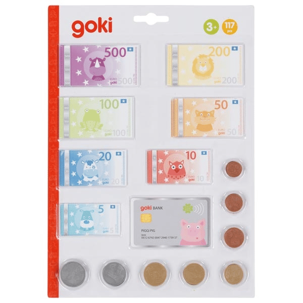 Play Money - Animal Currency incl. Credit Card