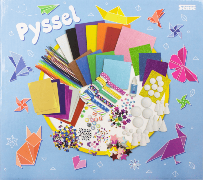 Craft Supplies Box with 150+ Pieces