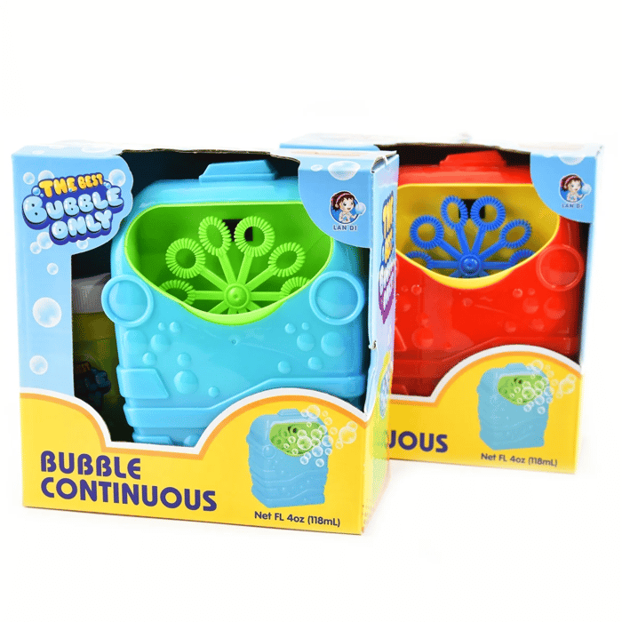 Bubble Machine (assorted colours), 1 pc