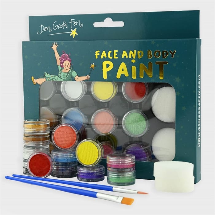 Face and Body Paint, 12 Colours