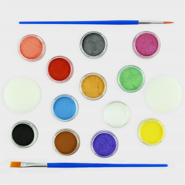 Face and Body Paint, 12 Colours