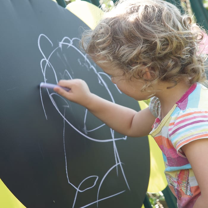 Outdoor Chalkboards - Flowers, 5 pcs