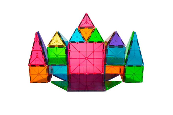 Magna-Tiles | Clear Colours, 32 pcs