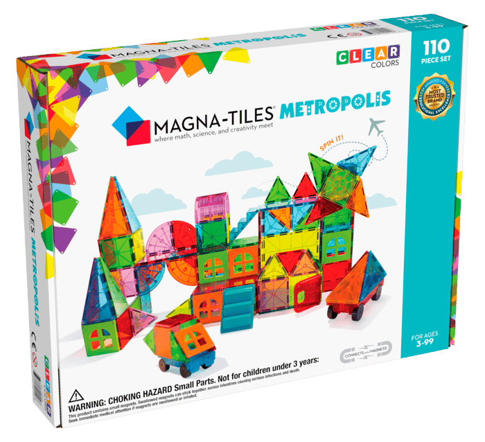 Magna-Tiles | Metropolis, 110 pcs
