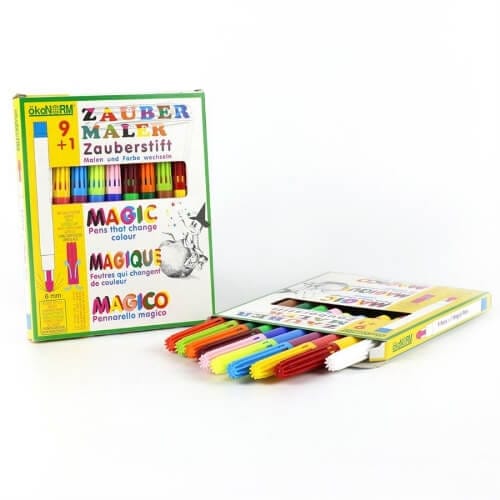 Magic Colour Changing Markers, 9+1 pcs