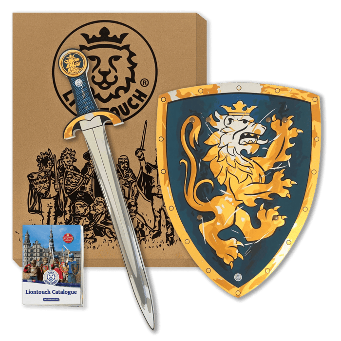 Knight Sword & Shield Set - Noble Knight (Blue)