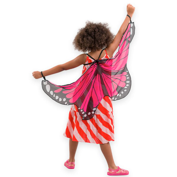 Butterfly Wings - Pink, Size 3-8 yrs