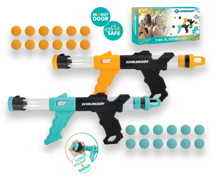 Fire Blasters Ball Popper Guns