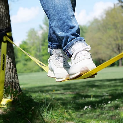 Schildkröt Slackline incl. Safety Line