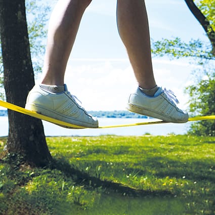 Schildkröt Slackline incl. Safety Line
