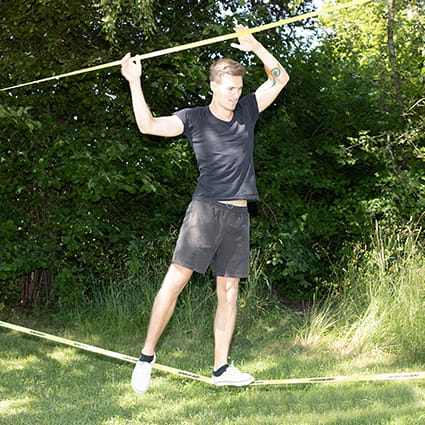 Schildkröt Slackline incl. Safety Line