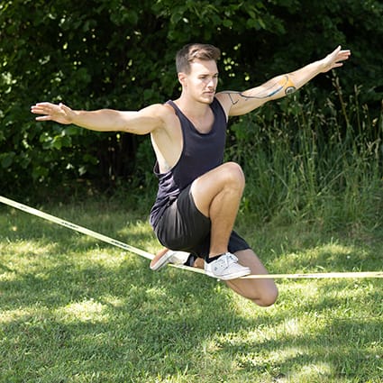 Schildkröt Slackline incl. Safety Line