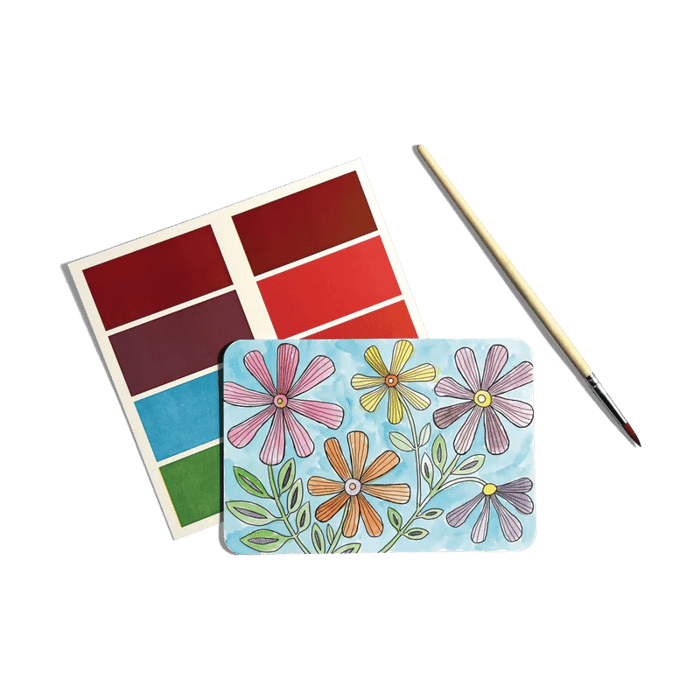 DIY Watercolour Art Kit - Flowers & Gardens