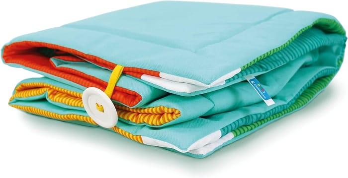 Baby Friends Soft Playmat w. Rainbow, 135 x 90 cm