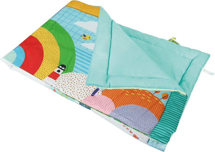 Baby Friends Soft Playmat w. Rainbow, 135 x 90 cm