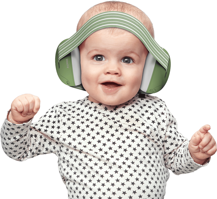 Muffy Baby Earmuffs 1-3 yrs - Green