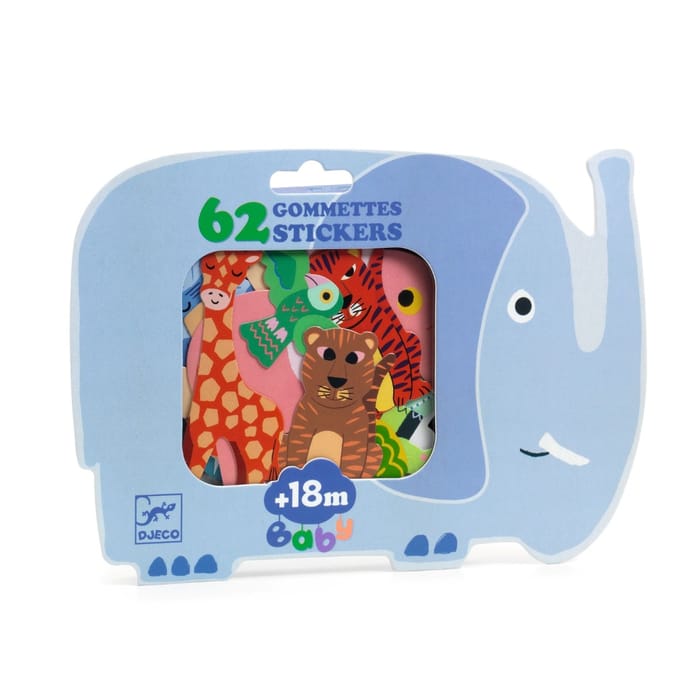 Stickers (from 18 mos) - Safari Animals