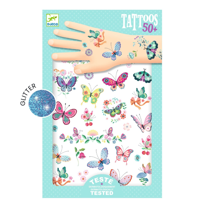 Tattoos, Glitter - Butterflies