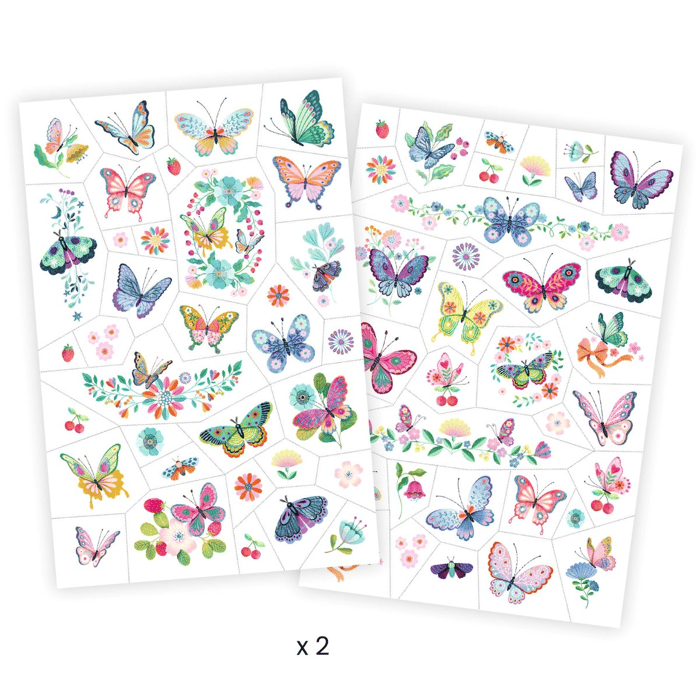 Tattoos, Glitter - Butterflies