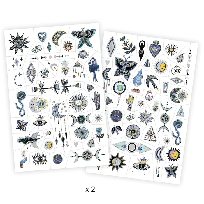 Tattoos, Metallic - Wicca