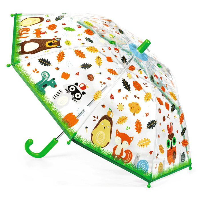 Kids' Umbrella - Forest Animals