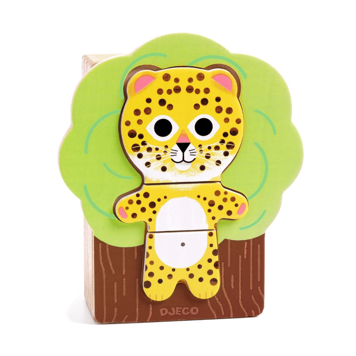 Dressup-Mix Wooden Puzzle Game