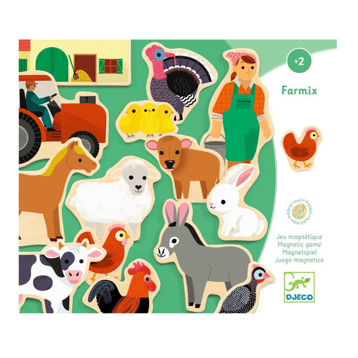 Magnets - Farm Life, 24 pcs