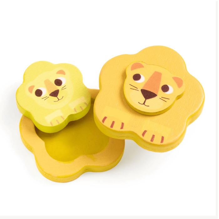 Magnetic Hide & Seek Game - Wild Animals