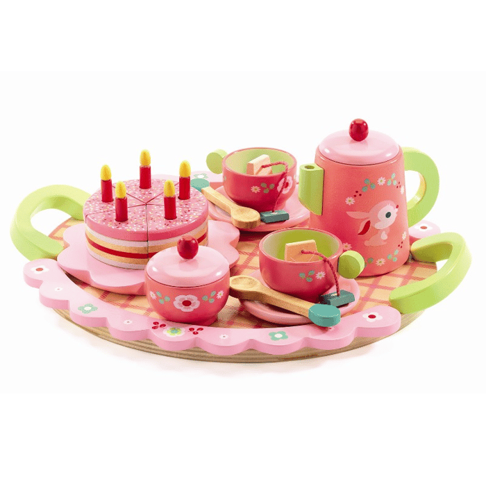Tea Set with Serving Tray - Lilli Rose