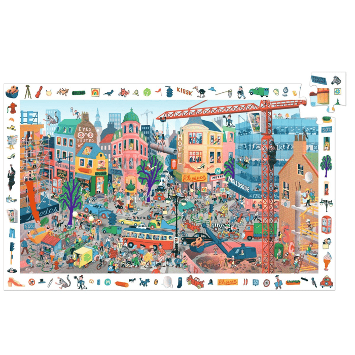 Observation Puzzle with 200 pcs - The City