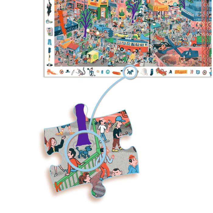 Observation Puzzle with 200 pcs - The City