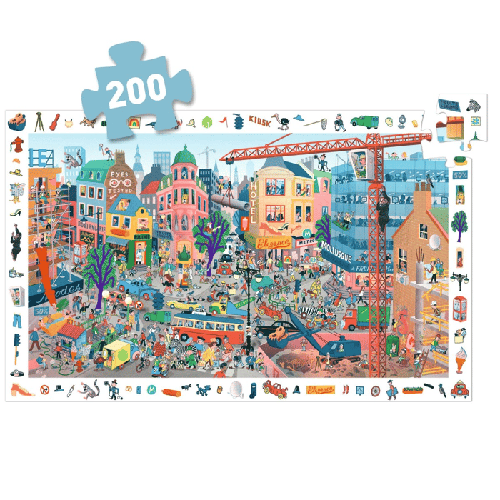 Observation Puzzle with 200 pcs - The City