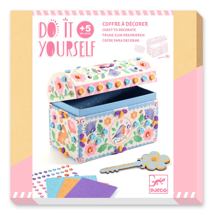 DIY Treasure Chest, Flowers