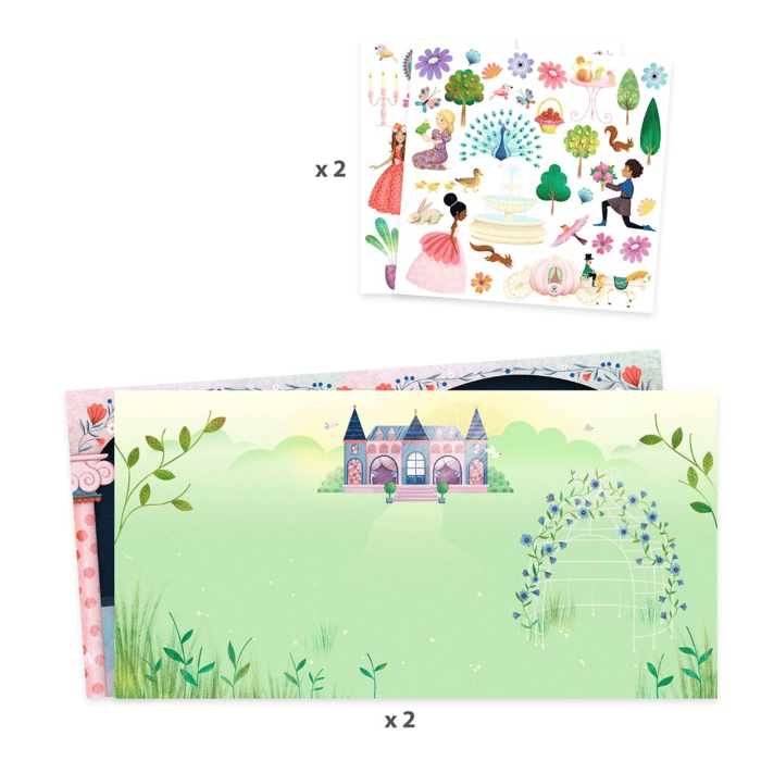 Sticker Story Book - Fairytale Castle