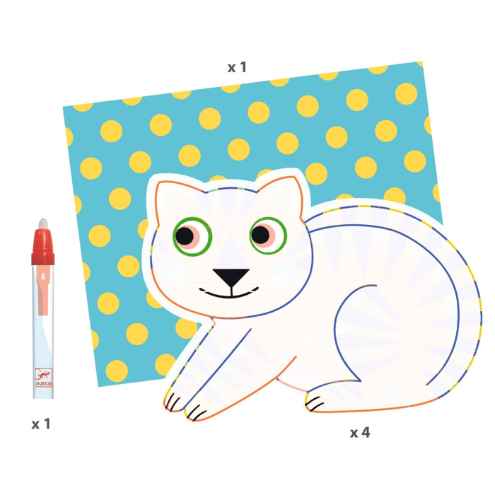 Water Painting - Animal Friends
