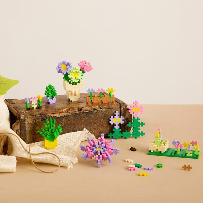 Plus-Plus - Learn to Build Flower Shop, 600 stk