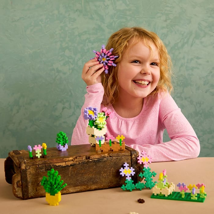 Plus-Plus - Learn to Build Flower Shop, 600 stk