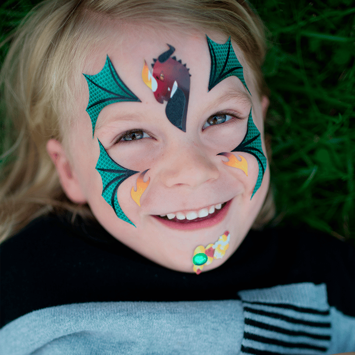Face Stickers - Dragon