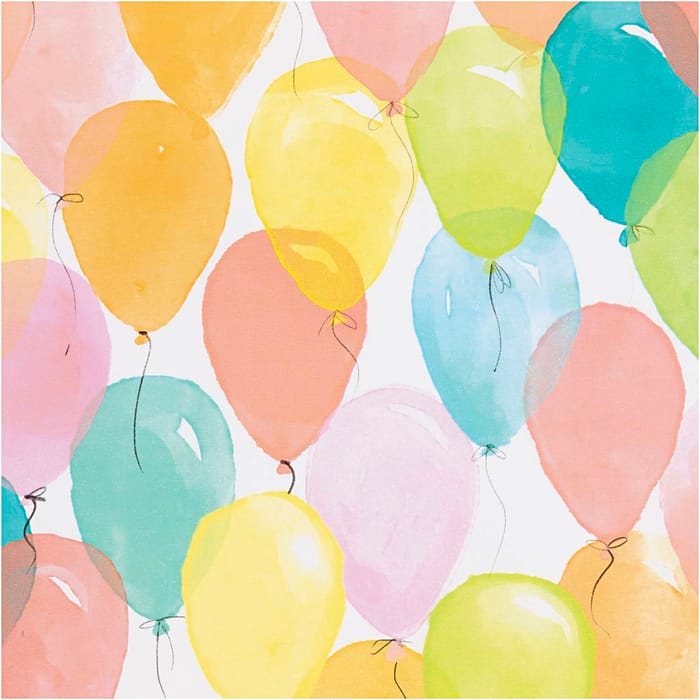 Wrapping Paper 50 cm x 5 m - Balloons