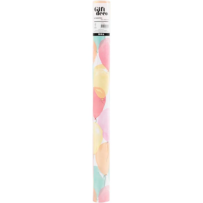 Wrapping Paper 50 cm x 5 m - Balloons
