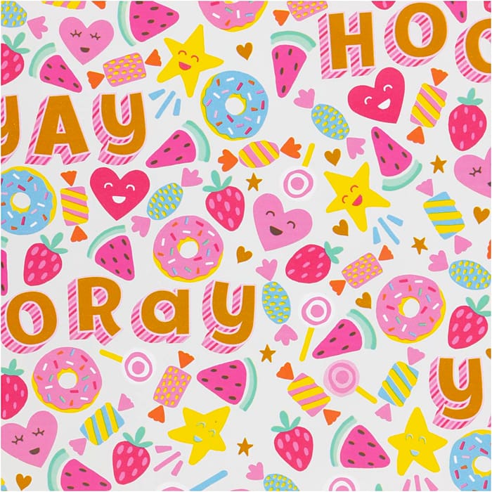 Wrapping Paper 50 cm x 5 m - Sweet Treats
